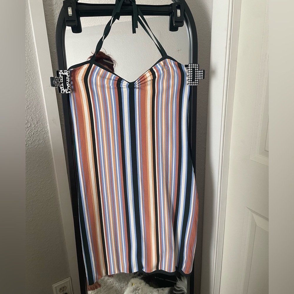 Colorful mini dress